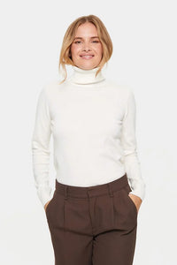 Saint Tropez Mila Rollneck - Ice