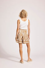 Eb&Ive Treville Stripe Short - Caramel