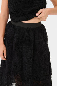 Saint Tropez Nima Top - Black