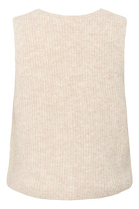 Saint Tropez Xenya Vest - Crystal Gray Melange