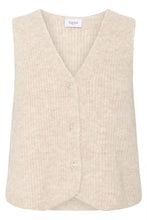Saint Tropez Xenya Vest - Crystal Gray Melange