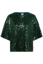 Saint Tropez Myra Sequin Blouse - June Bug