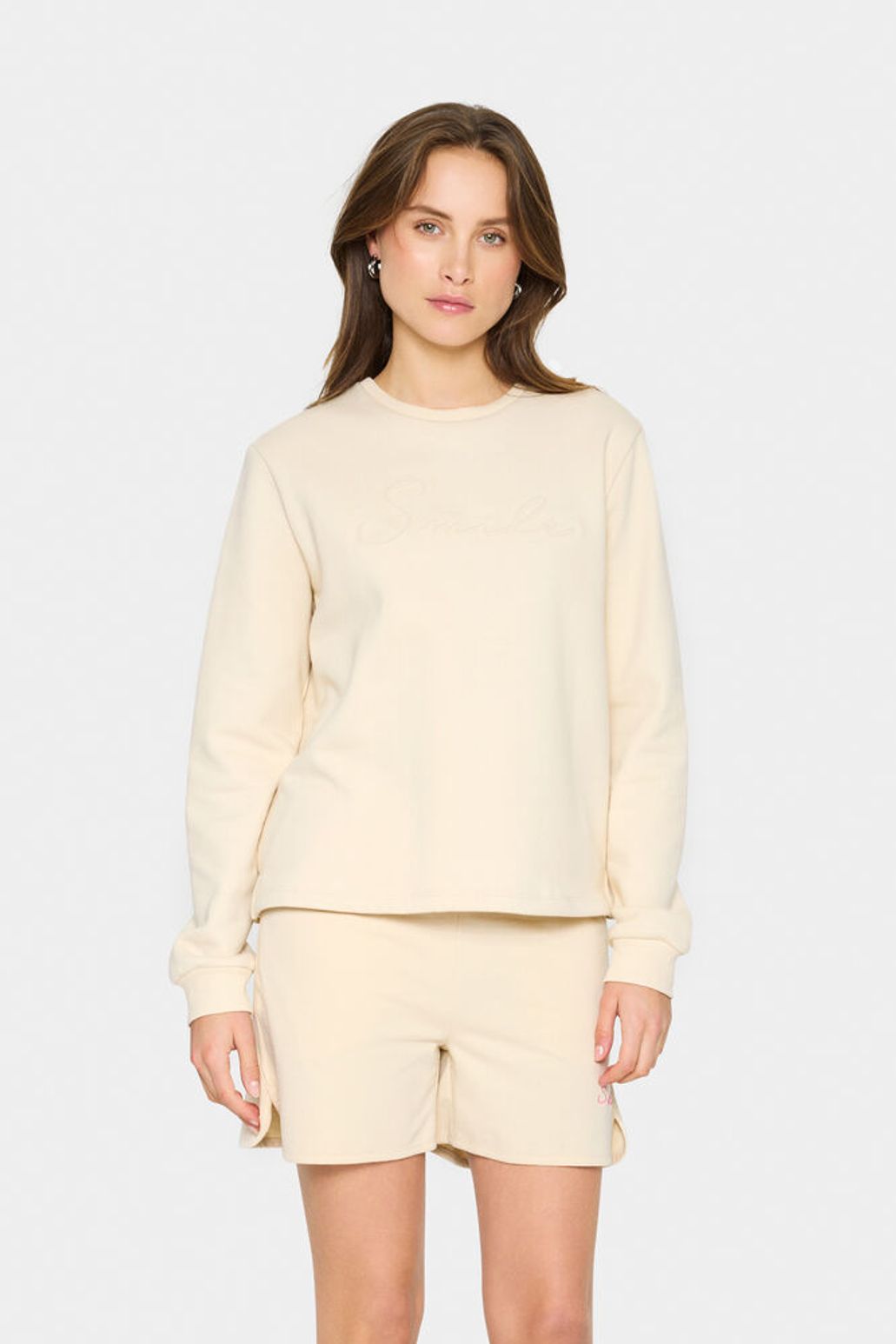 Saint Tropez Lyona Sweatshirt - Fog