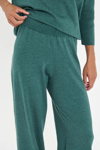 Saint Tropez Mila Pant - June Bug Melange Green