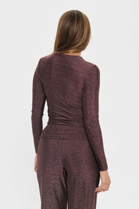 Saint Tropez Noria Blouse - Dark Oak