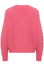 Saint Tropez Manda Pullover - Wild Rose Melange Pink
