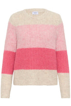 Saint Tropez Mandy Pullover - Wild Rose Melange Pink