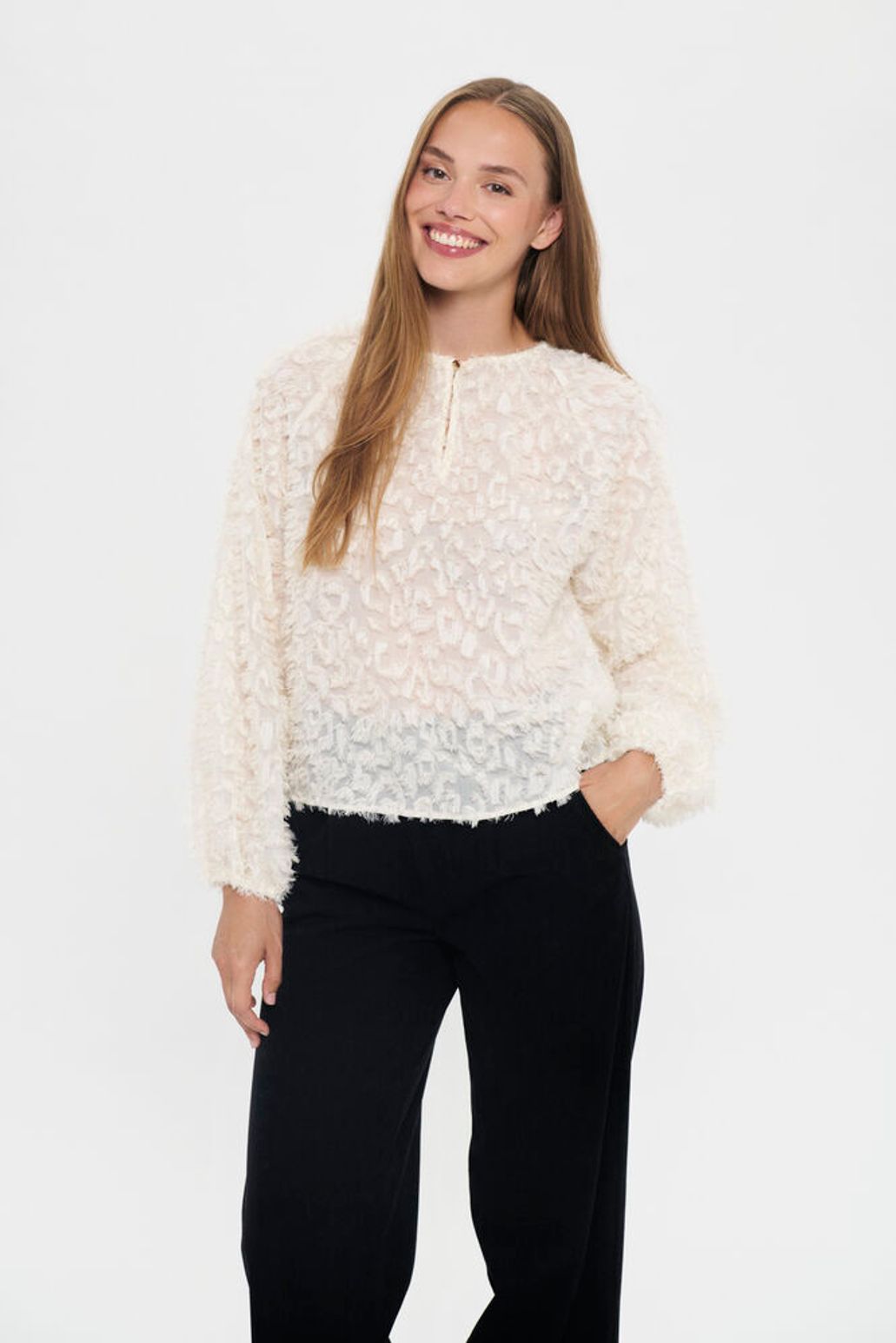 Saint Tropez Nilsine Blouse - Ice