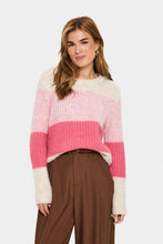 Saint Tropez Mandy Pullover - Wild Rose Melange Pink