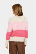 Saint Tropez Mandy Pullover - Wild Rose Melange Pink