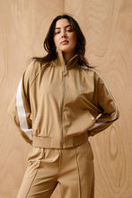 Saint Tropez Oaklynn Zip Sweatshirt - Tannin