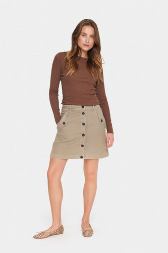 Saint Tropez Lovey Skirt - Ermine