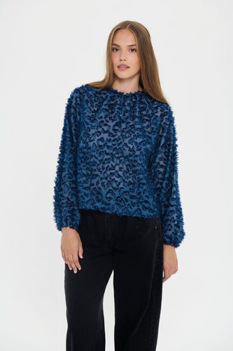 Saint Tropez Nilsine Blouse - Pageant Blue