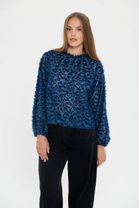 Saint Tropez Nilsine Blouse - Pageant Blue