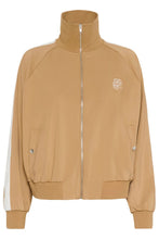 Saint Tropez Oaklynn Zip Sweatshirt - Tannin