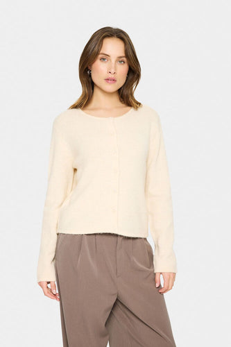 Saint Tropez Larna Cardigan - Fog Nature