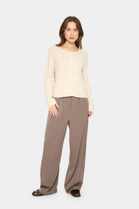 Saint Tropez Larna Cardigan - Fog Nature