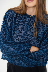 Saint Tropez Nilsine Blouse - Pageant Blue