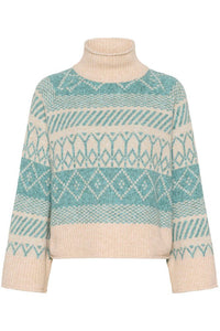 Saint Tropez Micha Rollneck - Aqua Haze Melange
