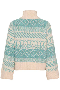 Saint Tropez Micha Rollneck - Aqua Haze Melange