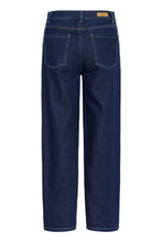 Saint Tropez Loesa Jeans - Dark Blue Denim