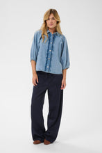 Saint Tropez Othilde Shirt - Light Blue Denim