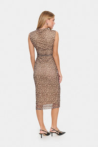 Saint Tropez Loreen Dress - Black Reg Leo