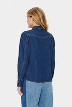 Saint Tropez Marthe Shirt - Medium Blue Denim