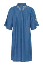 Saint Tropez Onaya Dress - Medium Blue Denim