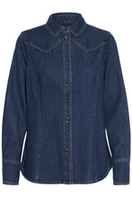 Saint Tropez Marthe Shirt - Medium Blue Denim