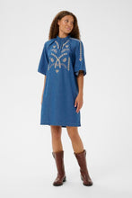 Saint Tropez Onaya Dress - Medium Blue Denim