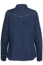Saint Tropez Marthe Shirt - Medium Blue Denim
