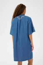 Saint Tropez Onaya Dress - Medium Blue Denim