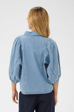 Saint Tropez Othilde Shirt - Light Blue Denim