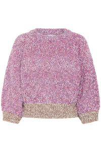 Saint Tropez Mylene Pullover - Red Violet