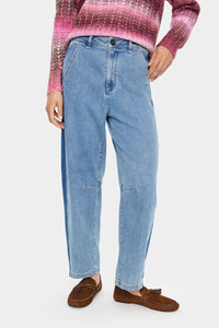 Saint Tropez Maude Jeans - Medium Blue Denim