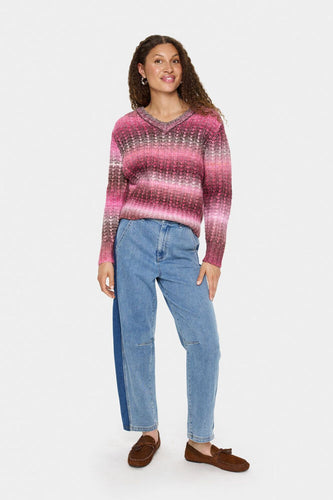 Saint Tropez Maude Jeans - Medium Blue Denim