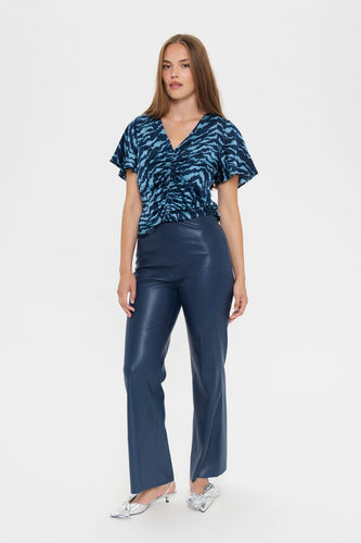Saint Tropez Dowie Flared Pants - Pageant Blue