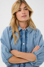 Saint Tropez Othilde Shirt - Light Blue Denim