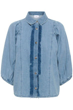 Saint Tropez Othilde Shirt - Light Blue Denim