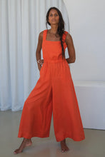 Lilly Pilly Keely Linen Jumpsuit - Spritz