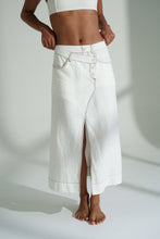 Lilly Pilly Jax Linen Skirt - Ivory