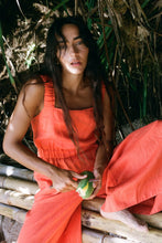 Lilly Pilly Keely Linen Jumpsuit - Spritz