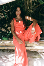 Lilly Pilly Keely Linen Jumpsuit - Spritz