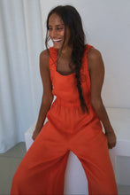 Lilly Pilly Keely Linen Jumpsuit - Spritz