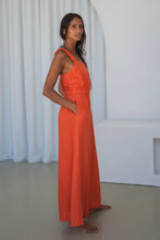 Lilly Pilly Keely Linen Jumpsuit - Spritz