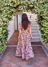 Black Colour Luna Maxi Frill Skirt - Vivid Rouge