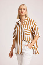 Eb&Ive Treville Stripe Shirt - Caramel