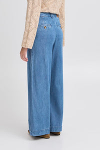 Atelier Reve IRRisle Wide Leg Jeans - Denim Blue