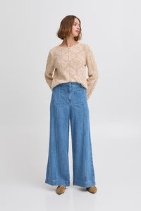 Atelier Reve IRRisle Wide Leg Jeans - Denim Blue